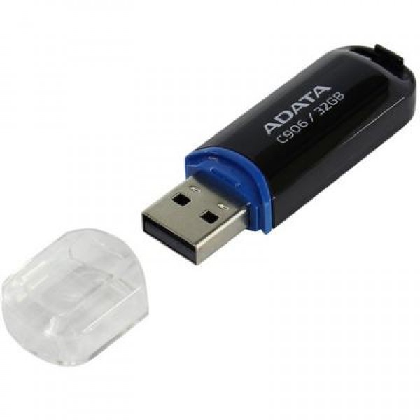 Флешка A-DATA 32GB C906 Black USB 2.0 (AC906-32G-RBK)