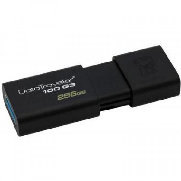 Флешка Kingston 256GB DT 100 G3 Black USB 3.0 (DT100G3/256GB)