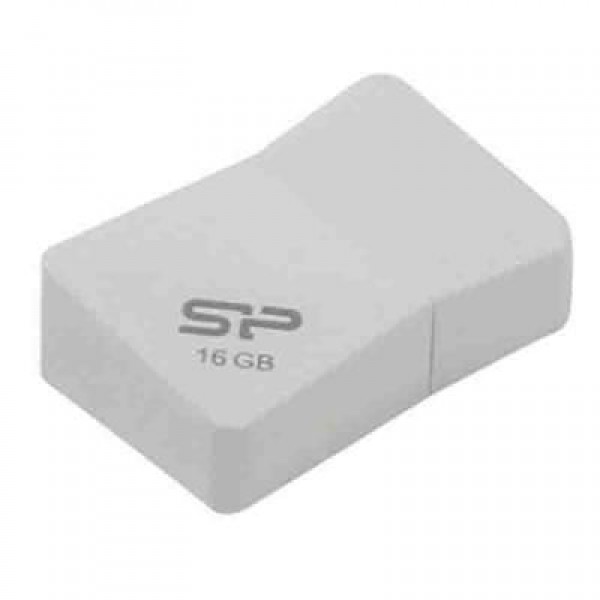 Флешка Silicon Power 16Gb Touch T08 White USB 2.0 (SP016GBUF2T08V1W)