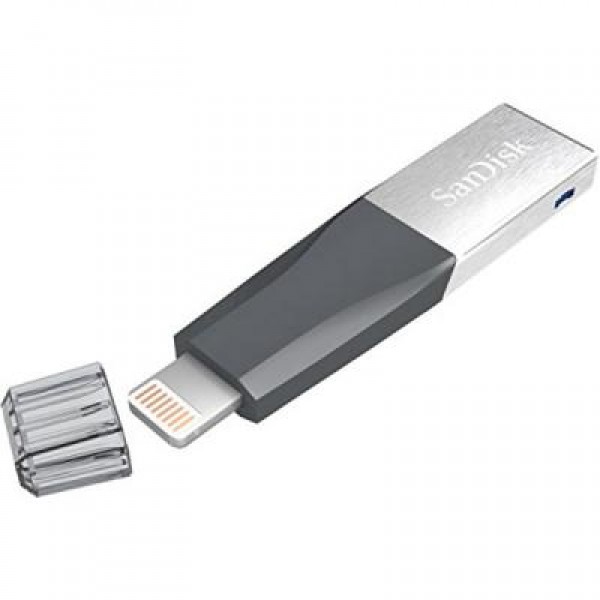 Флешка SANDISK 128GB iXpand Mini USB 3.0/Lightning (SDIX40N-128G-GN6NE)