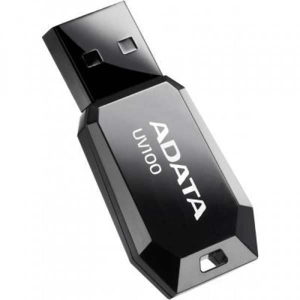 Флешка A-DATA 32GB DashDrive UV100 Black USB 2.0 (AUV100-32G-RBK)