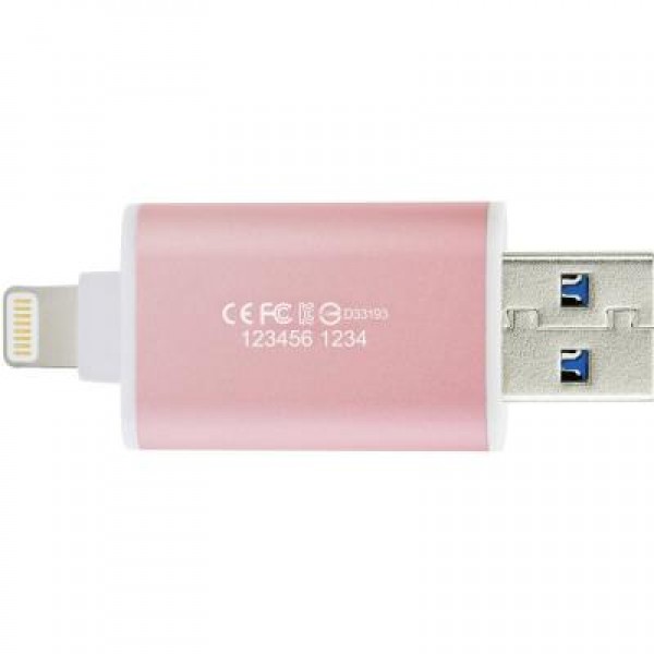 Флешка Transcend 64GB JetDrive Go 300 Rose Gold USB 3.1/Lightning (TS64GJDG300R)