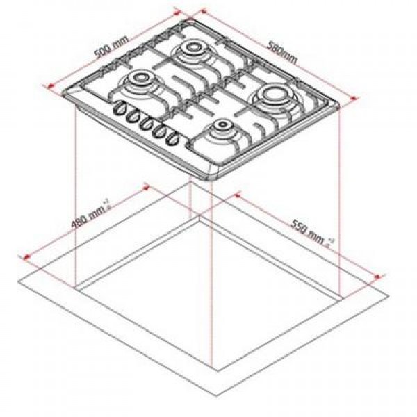 Варочная поверхность Liberty PWG 6501 BR (302)