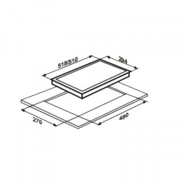 Варочная поверхность Liberty PG3121BG-CCB (453)