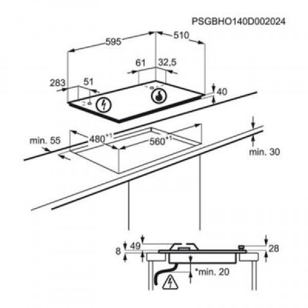 Варочная поверхность Zanussi GPZ363SS