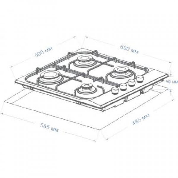 Варочная поверхность MINOLA MGM 61115 WH