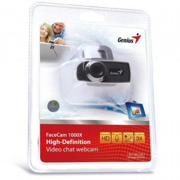 Веб-камера Genius FaceCam 1000X HD (32200223101)