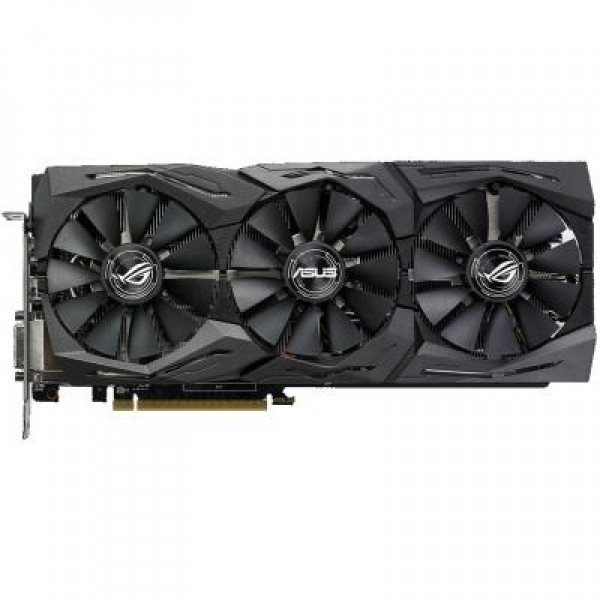 Видеокарта Asus Radeon RX 580 8192Mb ROG STRIX GAMING OC (ROG-STRIX-RX580-O8G-GAMING)