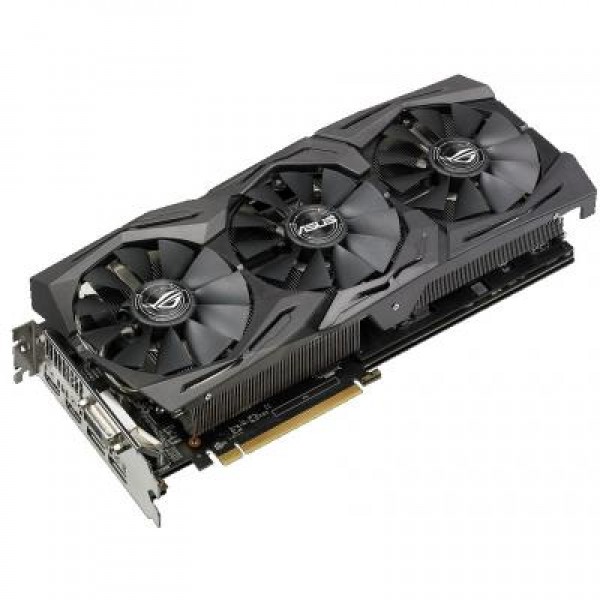 Видеокарта Asus Radeon RX 580 8192Mb ROG STRIX GAMING OC (ROG-STRIX-RX580-O8G-GAMING)