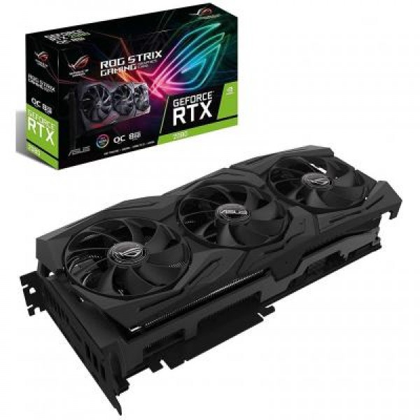 Видеокарта ASUS GeForce RTX2080 8192Mb ROG STRIX OC GAMING (ROG-STRIX-RTX2080-O8G-GAMING)