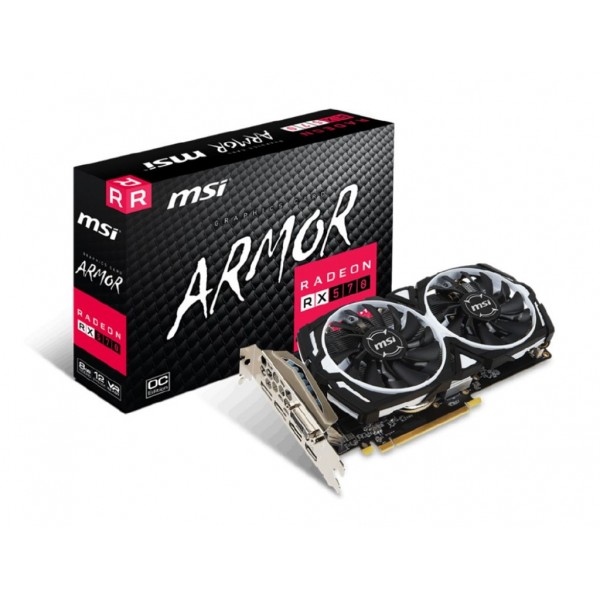 Видеокарта MSI Radeon RX 570 ARMOR 8G OC