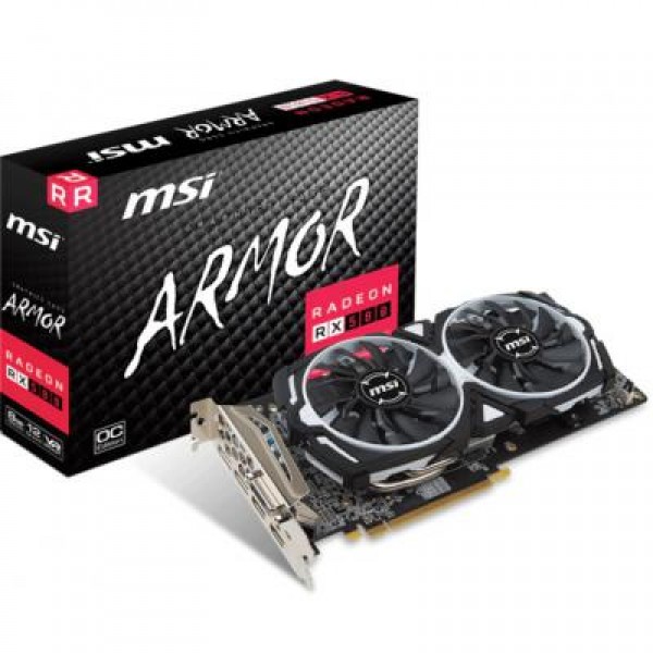 Видеокарта MSI Radeon RX 580 8192Mb ARMOR OC (RX 580 ARMOR 8G OC)