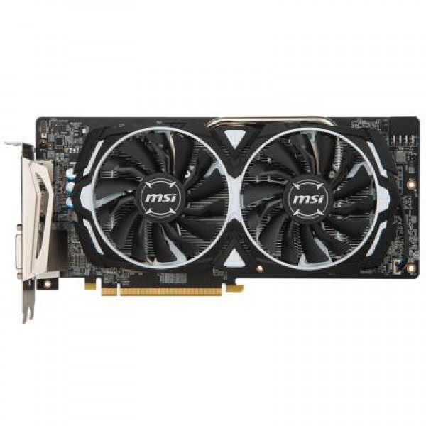 Видеокарта MSI Radeon RX 580 8192Mb ARMOR OC (RX 580 ARMOR 8G OC)