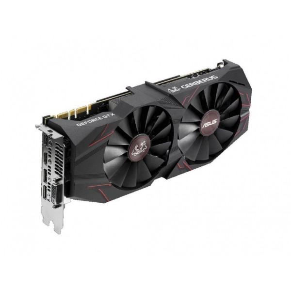 Видеокарта ASUS GeForce GTX 1050 Ti CERBERUS Advanced 4GB (CERBERUS-GTX1050TI-A4G)