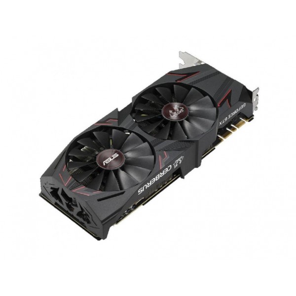 Видеокарта ASUS GeForce GTX 1050 Ti CERBERUS Advanced 4GB (CERBERUS-GTX1050TI-A4G)