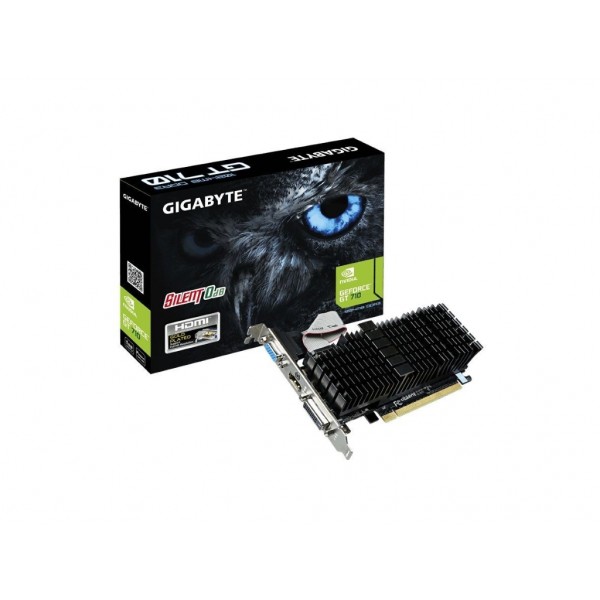 Видеокарта GIGABYTE GeForce GT 710 (GV-N710SL-1GL)