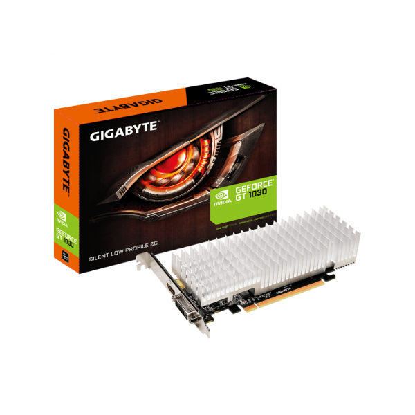 Видеокарта GIGABYTE GT 1030 Silent Low Profile 2G (GV-N1030SL-2GL)