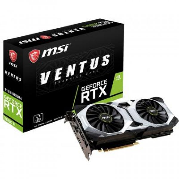 Видеокарта MSI GeForce RTX2080 Ti 11Gb VENTUS (RTX 2080 Ti VENTUS 11G)