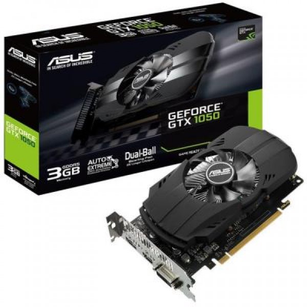 Видеокарта ASUS GeForce GTX1050 3072Mb Phoenix (PH-GTX1050-3G)