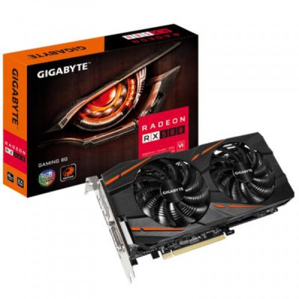 Видеокарта GIGABYTE Radeon RX 580 8192Mb GAMING (GV-RX580GAMING-8GD)