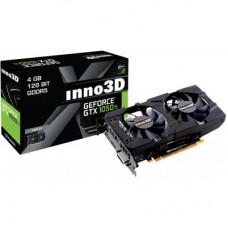 Видеокарта Inno3D GeForce GTX1050 Ti 4096Mb HerculeZ Twin X2 (N105T-1DDV-M5CM)