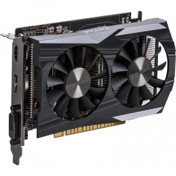 Видеокарта ZOTAC GeForce GTX1050 Ti 4096Mb OC (ZT-P10510B-10L)