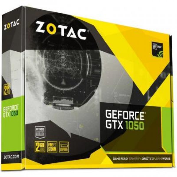 Видеокарта ZOTAC GeForce GTX1050 2048Mb LP (ZT-P10500E-10L)