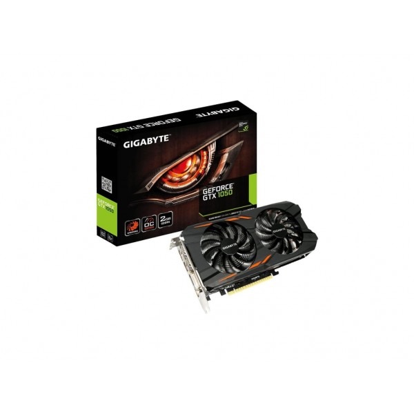 Видеокарта GIGABYTE GeForce GTX 1050 Windforce OC 2G (GV-N1050WF2OC-2GD)