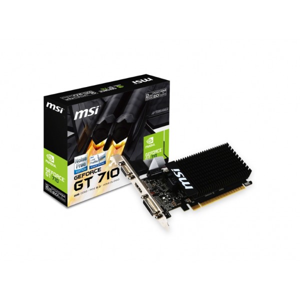 Видеокарта MSI GeForce GT 710 (GT 710 1GD3H LP)