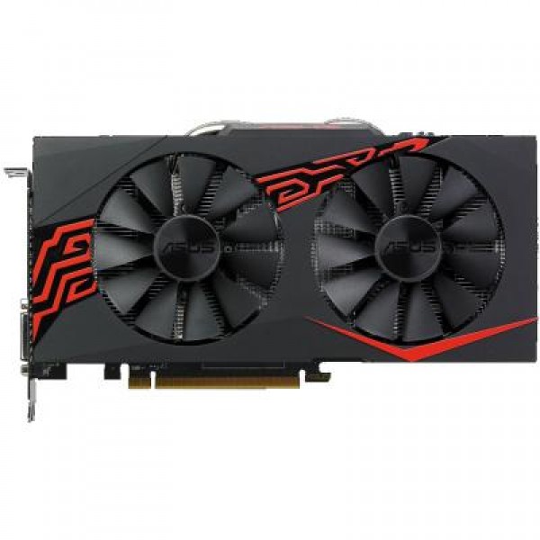 Видеокарта Asus Radeon RX 570 4096Mb EXPEDITION OC (EX-RX570-O4G)