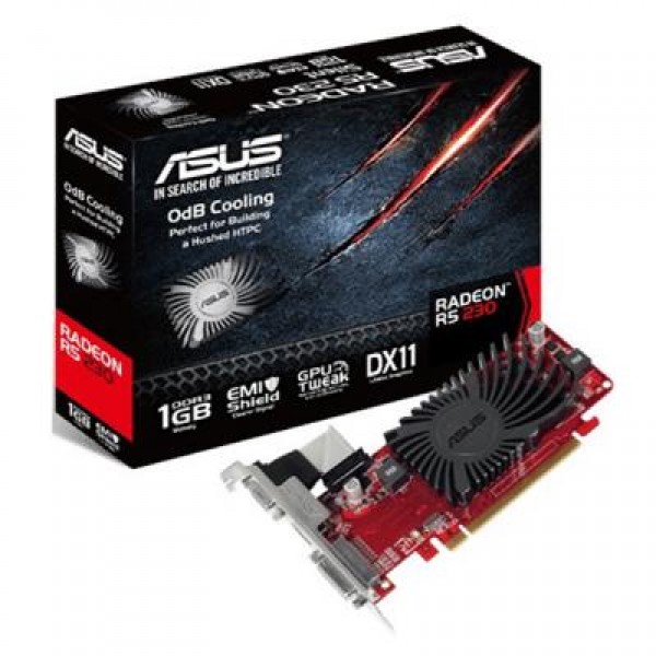 Видеокарта Asus Radeon R5 230 1024Mb Silent (R5230-SL-1GD3-L)