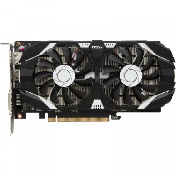 Видеокарта MSI GeForce GTX1050 2048Mb DUAL FANS OC (GTX 1050 2GT OCV1)