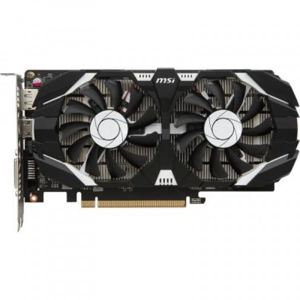 Видеокарта MSI GeForce GTX 1050 Ti 4096Mb DUAL FANS OC (GTX 1050 Ti 4GT OCV1)