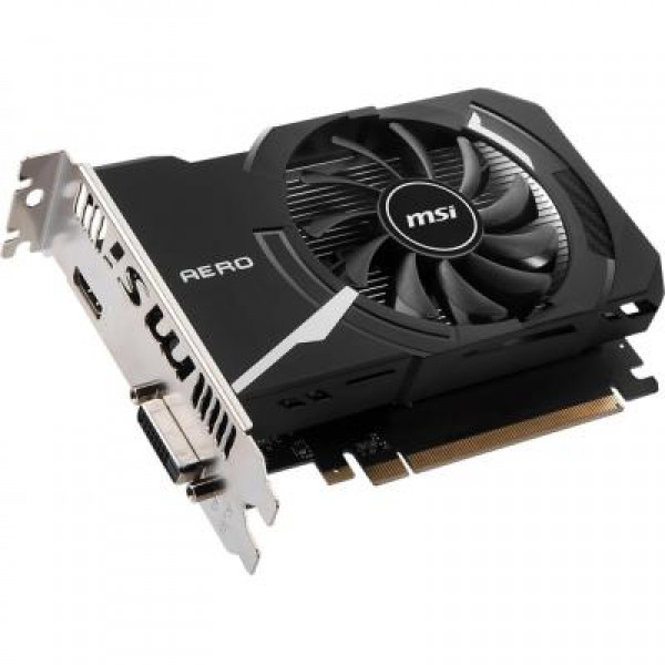 Видеокарта MSI GeForce GT1030 2048Mb AERO ITX OC (GT 1030 AERO ITX 2GD4 OC)