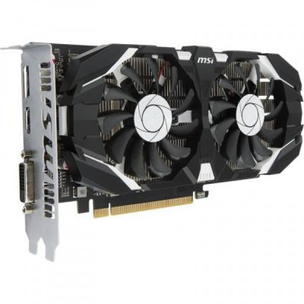 Видеокарта MSI GeForce GTX 1050 Ti 4096Mb DUAL FANS OC (GTX 1050 Ti 4GT OCV1)