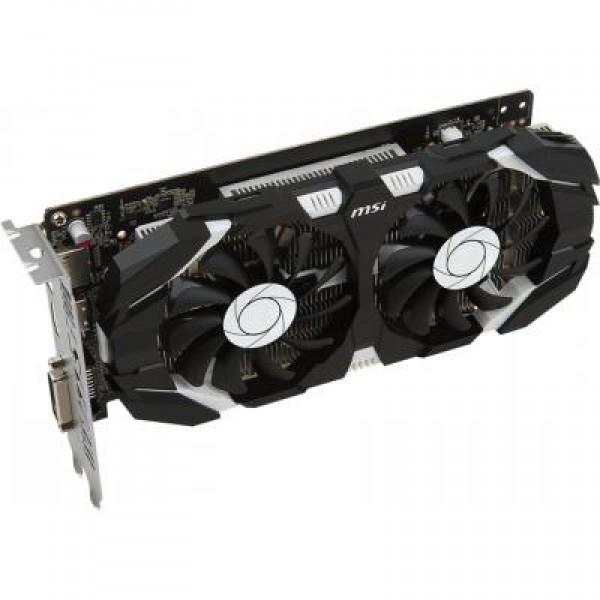 Видеокарта MSI GeForce GTX1050 2048Mb DUAL FANS OC (GTX 1050 2GT OCV1)