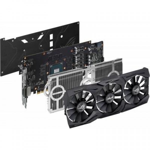 Видеокарта ASUS GeForce GTX1060 6144Mb ROG STRIX Advanced Edition (ROG-STRIX-GTX1060-A6G-GAMING)