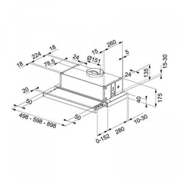 Вытяжка Franke Flexa FTC 612 WH V2 (110.0200.734)