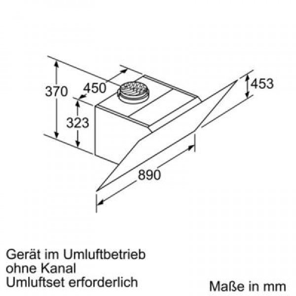 Вытяжка BOSCH DWK97HM60