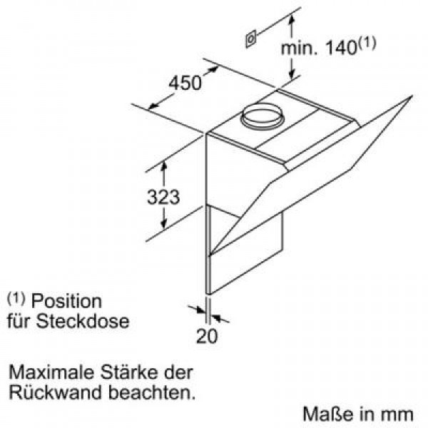 Вытяжка BOSCH DWK97HM60