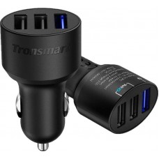 Автомобильное зарядное устройство Tronsmart C3PTA Quick Charge 3.0 42W Car Charger Black