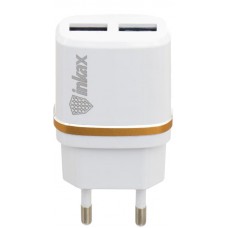 Зарядное устройство INKAX CD-11 Travel charger + Lightning cable 1USB 2.1A White