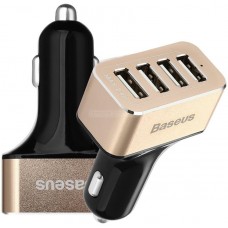 Автомобильное ЗУ Baseus 9.6A 4-USB Car Charger (Black) (CCALL-HG41V)