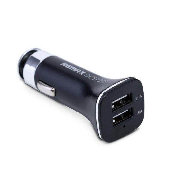 Автомобильное зарядное устройство Remax RCC201 2USB 2.1A Mini Car Charger mini Black