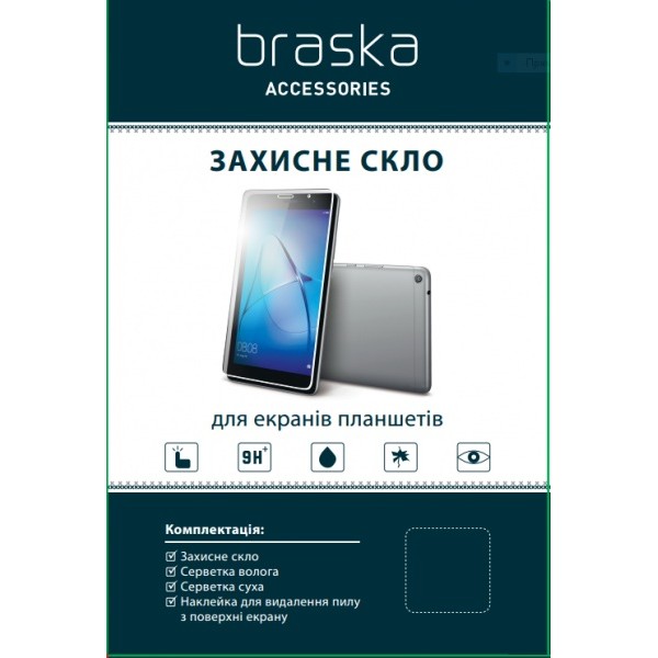 Защитное стекло Braska для Lenovo Tab4 8704X 8 Plus (BRS-L8704GL)