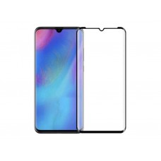 Защитное стекло для Huawei P30 Black Full Glue HQ