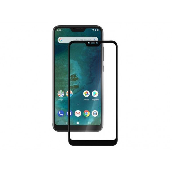 Защитное стекло для Xiaomi Mi A3 Black Full Glue