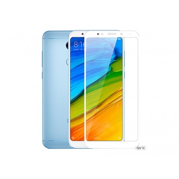 Защитное стекло Xiaomi Redmi 5 3D White