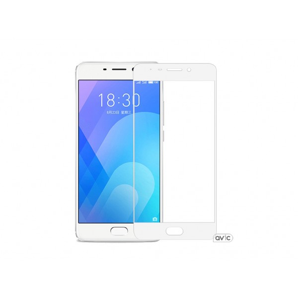 Защитное стекло для Meizu M6 Note 3D White